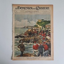 domenica del corriere 1902 n°20 ● GARIBALDINI A QUARTO DEI MILLE