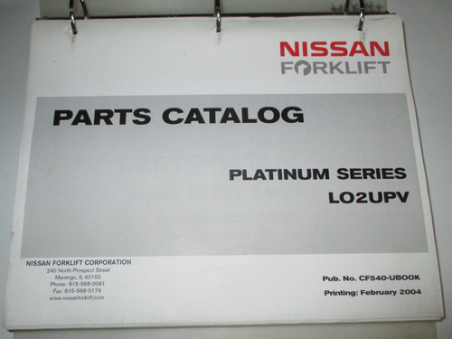 Catalogo ricambi carrello