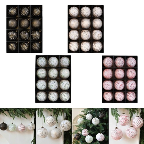 Palline natale 8 cm - 12,
