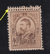 Romania FRANCOBOLLI 1908 KING