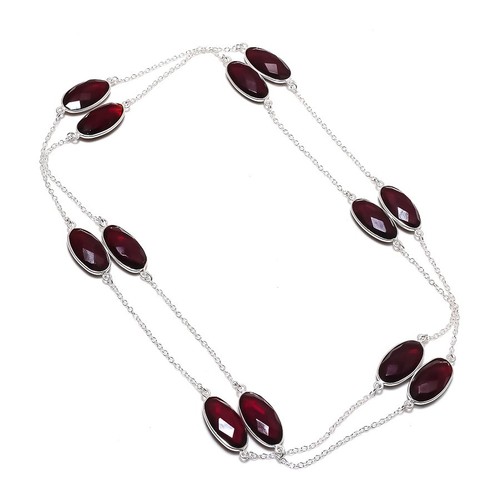 Collana donna con pietre