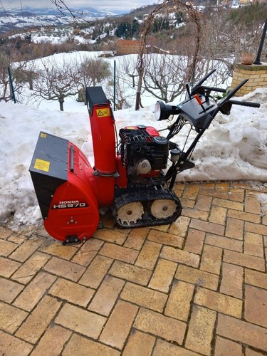 Spazzaneve cingolato honda - cingolato,