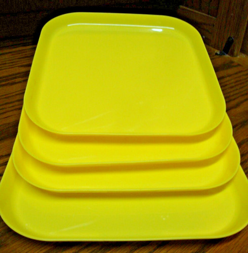 4pz piatti ikea giallo - piatti,