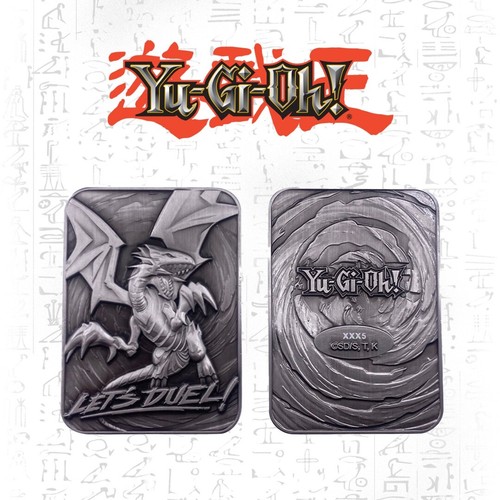 Carta metallo yugioh blue - yugioh!,