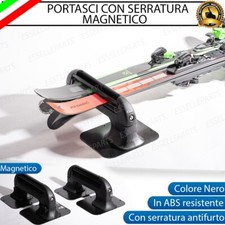 PORTASCI PORTA SCI PORTA SNOWBOARD MAGNETICI CON SERRATURA PER FIAT DUCATO II