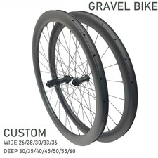 Set ruote bici ghiaia carbonio