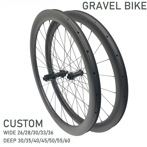 Set ruote bici ghiaia - , carbonio
