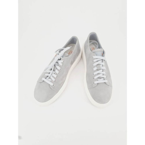 Scarpe piatte grigie bianche - scarpe, e