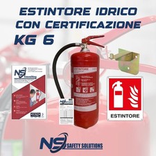 Estintore schiuma 6 kg - a,