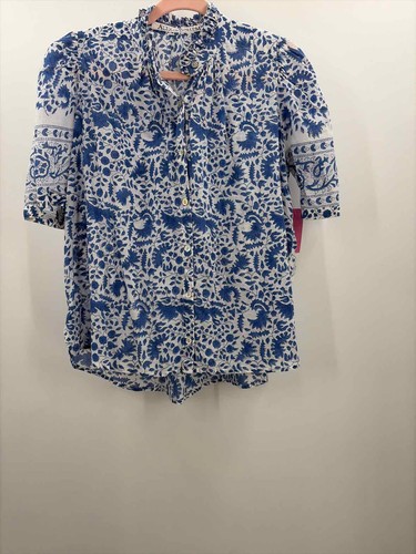 Blusa alix bohemia blu - of,