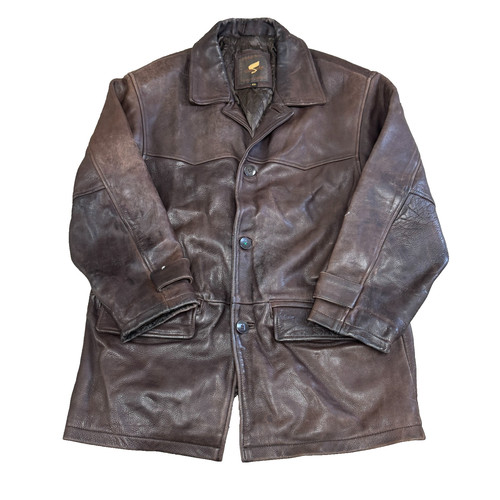 Soprabito vintage marrone vera