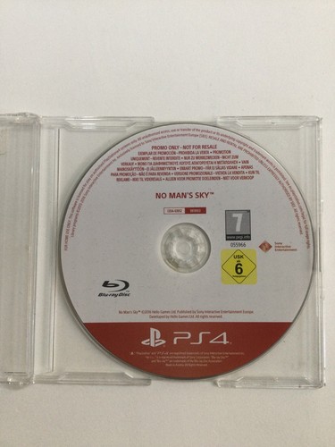 Ps4 man sky promo disc - ps4,