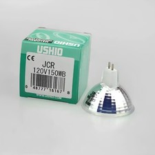 JCR 120V 150WB USHIO GY5.3 MR16 LAMPADINA ALOGENA 150W DENTALE MICROSCOPIO 