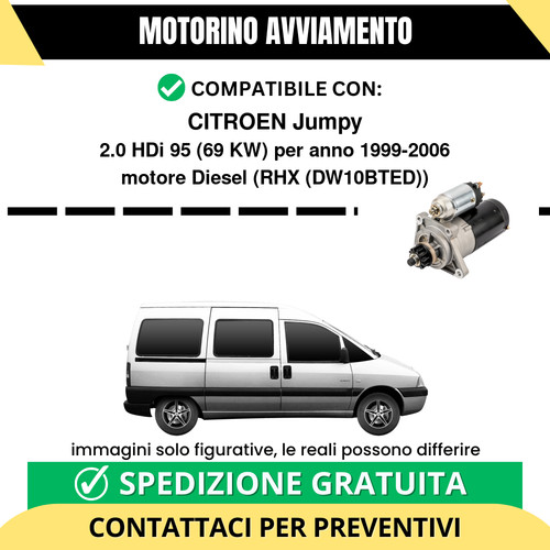 Motorino avviamento citroen - motorino,