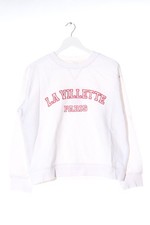H&M Felpa Donna Tuta da ginnastica Taglia IT 40 bianco stile casual