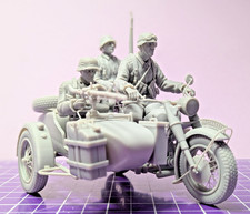 Wehrmacht tedesca BMW R75 scala 1/16