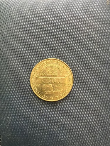 Moneta 200 lire centenario - moneta,