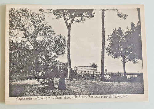 Cartolina caprarola viterbo - caprarola,