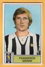 FIGURINA CALCIATORI PANINI 1971/72 - RECUPERO - MORINI - JUVENTUS