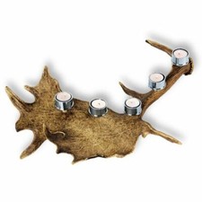 Candeliere con vero corno di