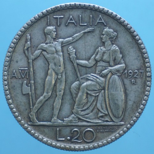Vittorio emanuele iii lire - emanuele, 20