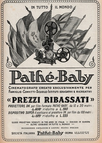 Pubblicita 1927 pathe - 1927, pathe'