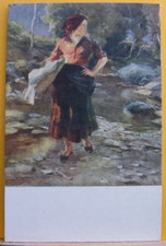 ART150) RICCARDO GALLI - NEL TORRENTE ESPOS. INTER. ACQUARELLISTI LOMBARDI 1916