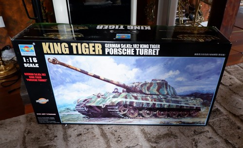 King tiger porsche turret - porsche, 1/16