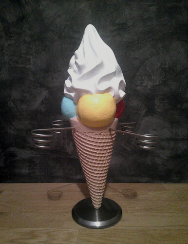 Ice cream cone holder - cone, for