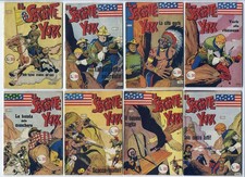 [101] SERGENTE YORK ed. Audace 1954 Collana completa, 4 serie 49 nn. stato Ottim