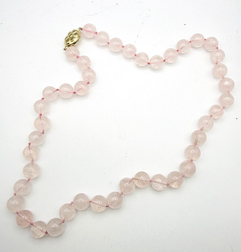 Collana quarzo rosa - di,