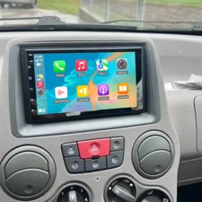 Unità Testa Nav GPS Radio Stereo Wifi per Fiat Panda 2003-2012 Carplay BT