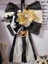 Decorazione fuori porta Natale