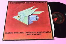 MARIO SCHIANO LINO LIGUORI LP CONCERTO STATALE ORIG ITALY FREE JAZZ 1976 EX++