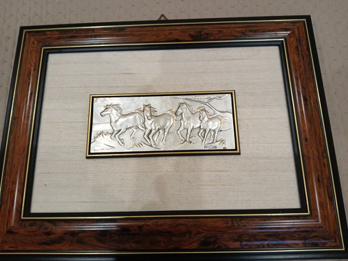 Bassorilievo argento con - in,