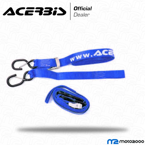 Coppia cinghie blu 25mm - cinghie,