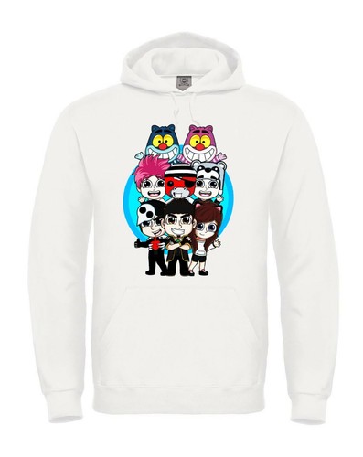 Felpa cappuccio youtuber lyon - felpa,