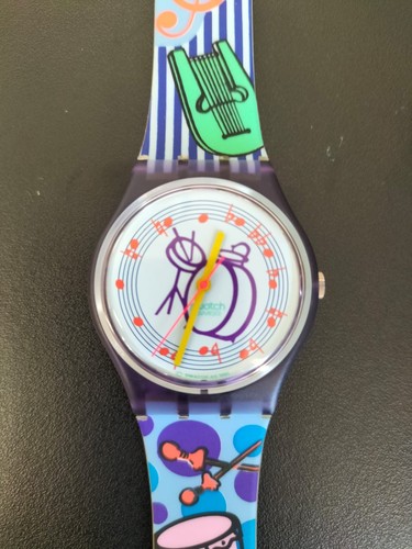 Orologio swatch gw104 - swatch, "tuba"