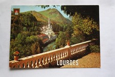 Cartolina lourdes basilica - la,