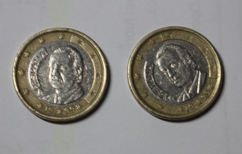 Monete euro 1999 spagna - euro,