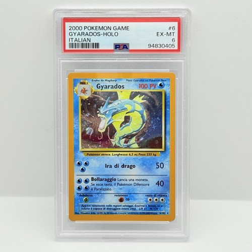 Carta pokémon gyarados holo - carta,