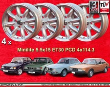 4 Cerchi SAAB 90,99,900 5.5x15
