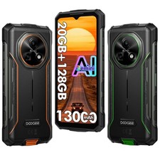 Smartphone da esterno DOOGEE Fire 5 Pro 20 GB + 128 GB 13000 mAh 90 Hz Android 15 cellulare