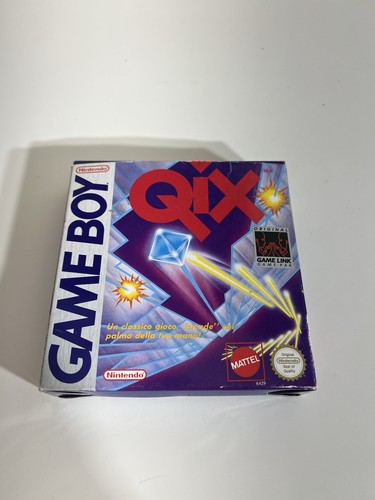 Game boy qix mattel - qix, ita