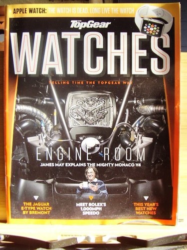Topgear watches magazine - magazine, car