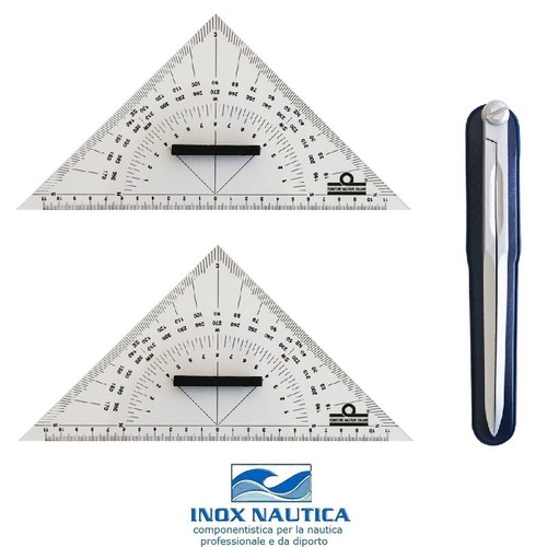 Kit set carteggio nautico - kit,