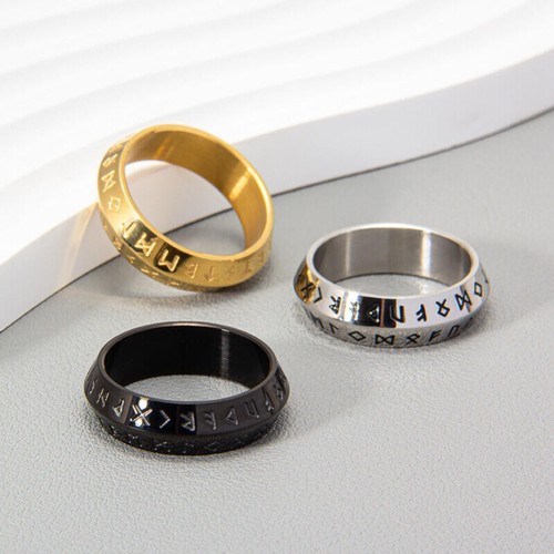 Anello runa vichinga acciaio - anello,