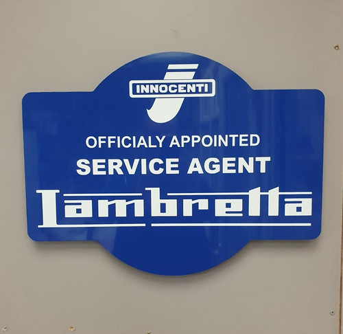 Lambretta sign - sign,