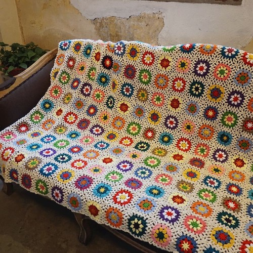 Multicolore acrilico uncinetto - multicolore,