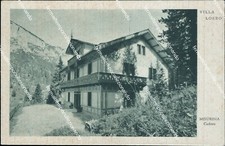 bm289 cartolina misurina villa